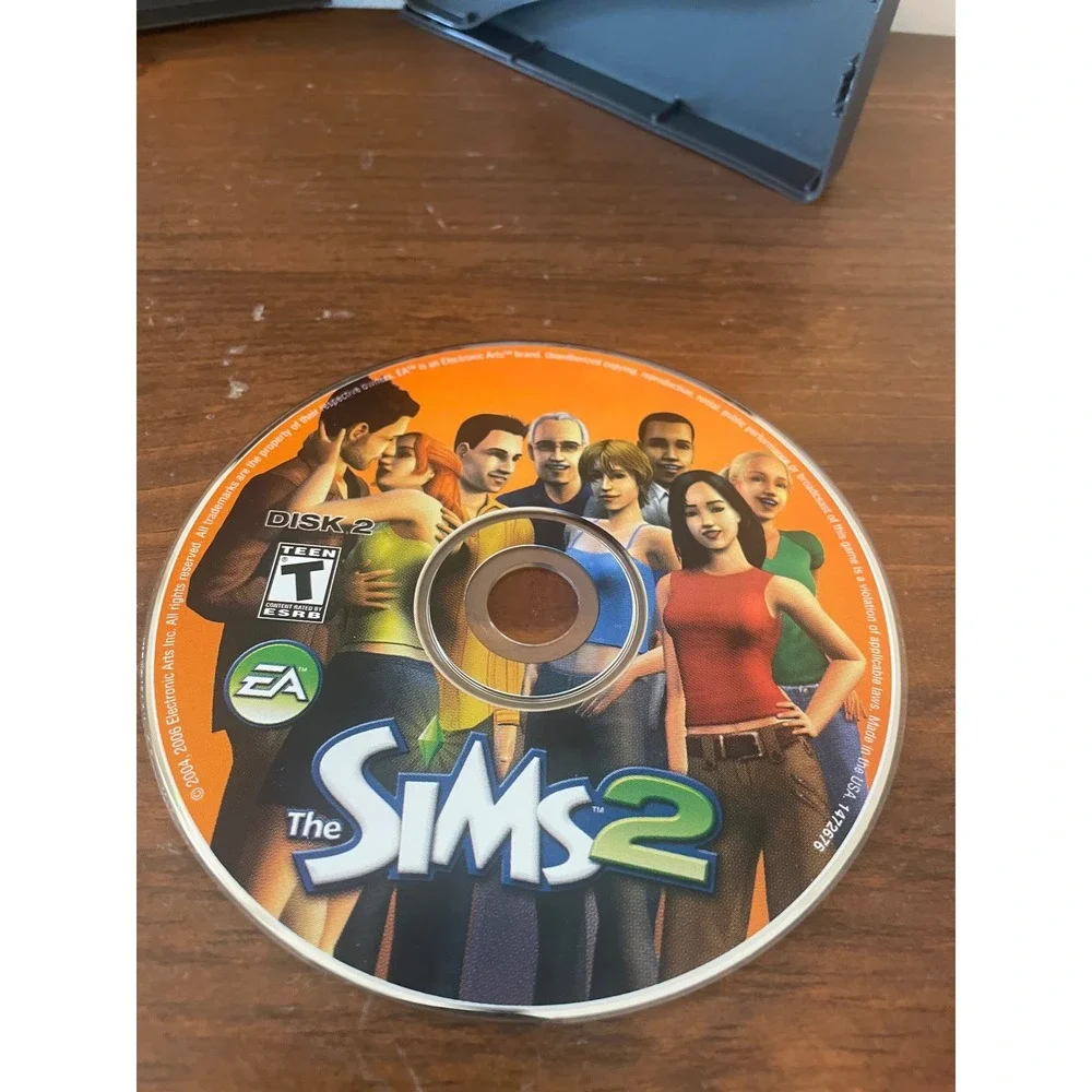 The Sims 2 PC CD-ROM Game EA Maxis Life Simulation Strategy 2004 Vintage